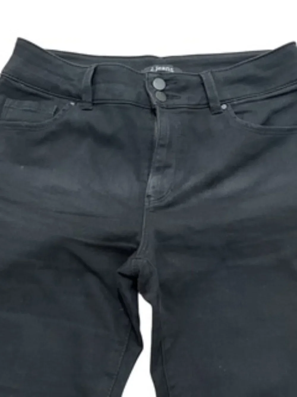 d. jeans black denim jeans Women’s Sz 10 high rise skinny denim pants